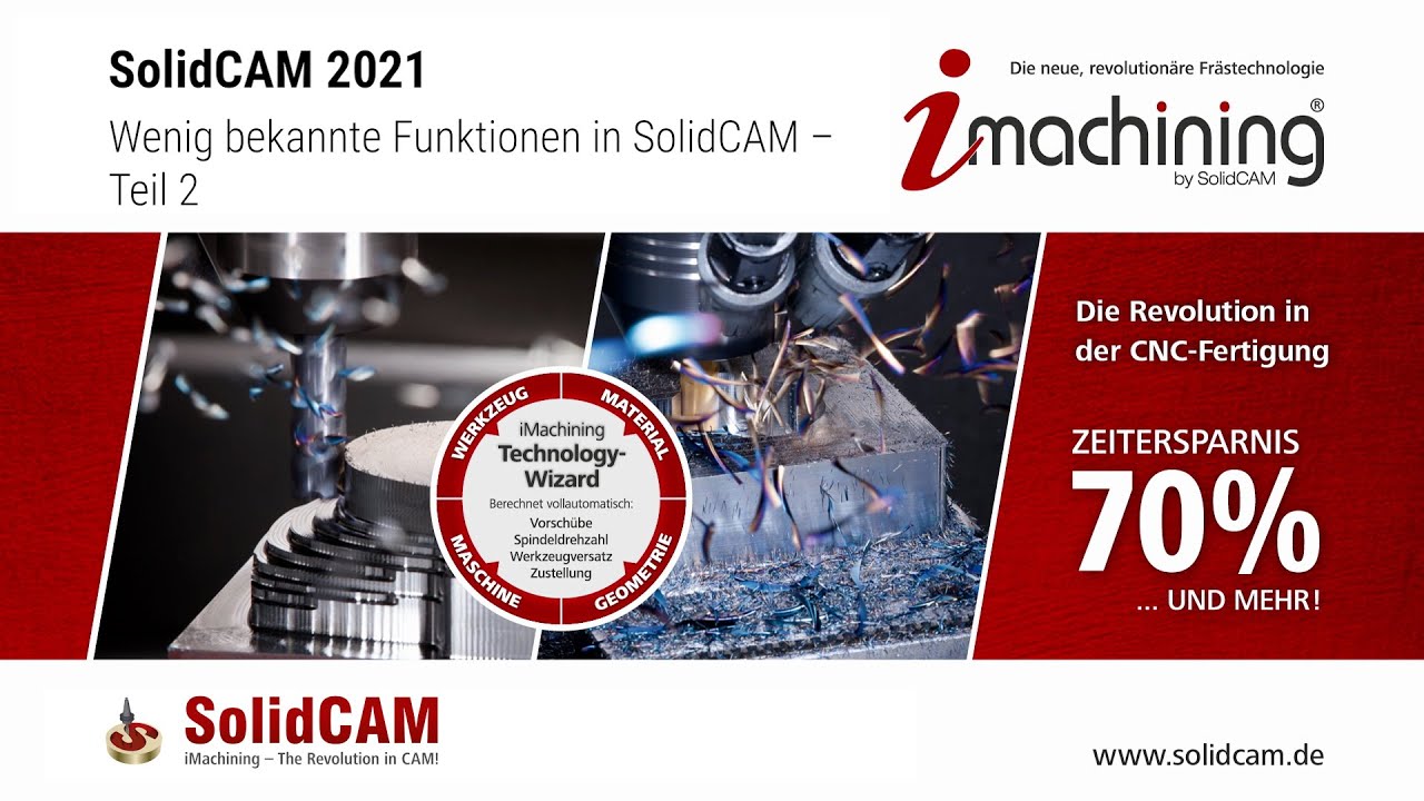 SolidCAM 2021 – Wenig bekannte Funktionen in SolidCAM – Teil 2