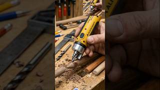 Mini electric hardwood dowel point sharpener (alignment pin preparation type)#woodworking #tools #