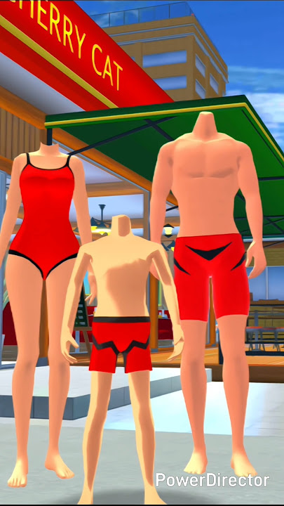 police with Yuta Transfarmasi to swimsuit without heads🥱🤗😜🤣#sakuraschoolsimulator #viralvideo#funny