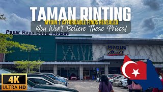 Jalan-Jalan Dalam Mydin Taman Rinting❗️Barang Murah & Suasana Shopping | Walking Tour 4K ASMR