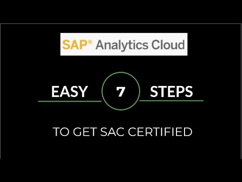 7 Easy step to get SAC (SAP Analytics Cloud) Certification