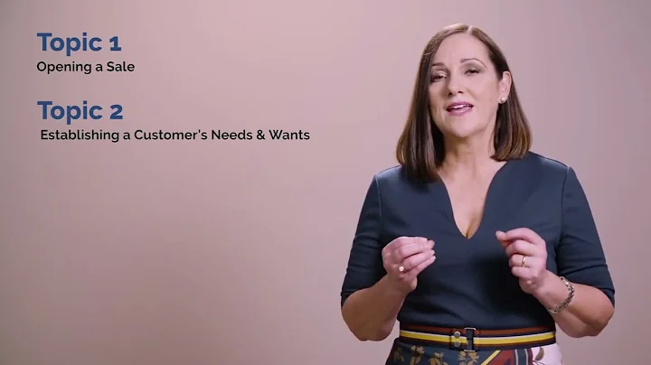 Susan Madden introduces us to the Retail Selling S...