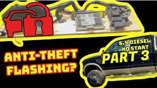 08 6.4L F250 TESTING PATS ( anti-theft ) possible causes for flashing light and no start