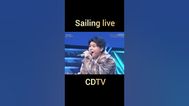 BE:FIRST Sailing live in CDTV 💖#BEFIRST#BF_Sailing#live#CDTV