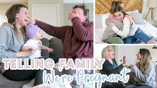 Telling Friends Family Were Pregnant They Were So Shocked