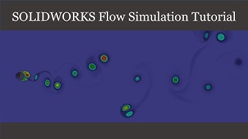 SolidWorks Transient Flow Simulation Tutorial - Von Karman Vortex Street