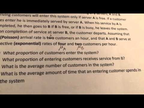 Queueing theory problem part 2