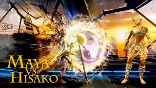 Maya Vs Hisako The Pinnacle