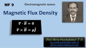 Magnetic flux density | Magnetic Field | Field theory | Electromagnetics | Shiva Panchakshari T G