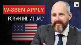 Does The W-8Ben Apply For An Individual?