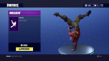 BREAK DANCING IN FORTNITE! NEW EMOTE BREAKIN! @BlazedRts @ShoutGamers