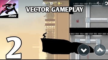 Vector - Gameplay Walkthrough Part 2 - Shadow & Event (iOS, Android) || Shizuka gaming #ytvideo 