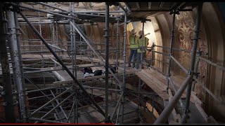 Rotunda Decorative Paint Project Michigan State Capitol Rotunda Art Restoration