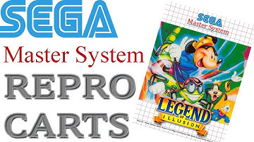 Custom made Sega Master System reproduction games