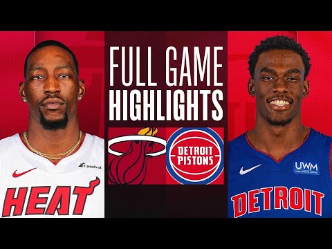 Game Recap: Heat 108, Pistons 95