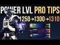 Destiny 2: How to Increase Power Level FAST & PRO TIPS You Haven't Heard