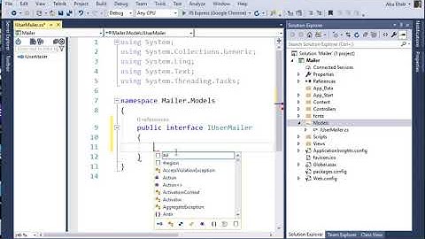 Send Email Using MvcMailer  Asp Net Mvc