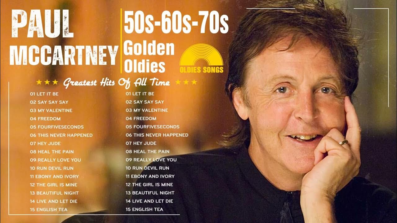 Paul McCartney The Best Songs Paul McCartney Greatest Hits Full Album