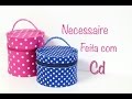 Necessaire feita com cds