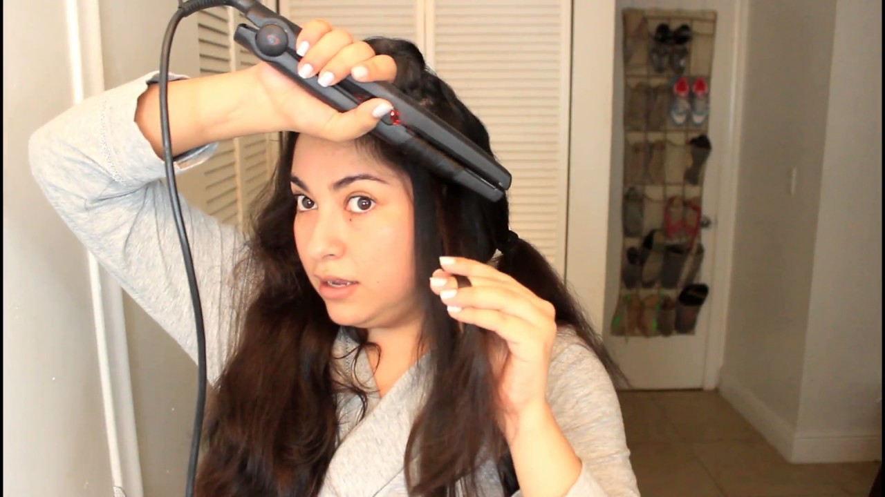 RIZOS CON PLANCHA FACIL Y RAPIDO YouTube