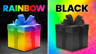 Choose Your Gift! 🎁 RAINBOW vs BLACK 🌈🖤