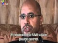 Zoon Khaddafi moeten lachen omdat ze Nederlandse helicopter houden...
