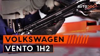 Cum schimb Braț de suspensie roată VW VENTO (1H2) - tutoriale video