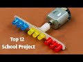 Top 12 simple school science project ideas for science exhibition