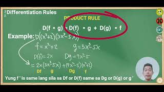 Math 111b: Basic Differential Rules