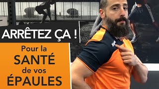 6 EXERCICES À ÉVITER  pour la santé de vos épaules ! 🏋️‍♀️🏋️‍♂️