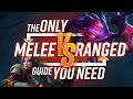 The ONLY Range vs Melee Guide (BOTH SIDES) You NEED!!