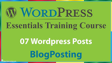 07 WordPress Posts