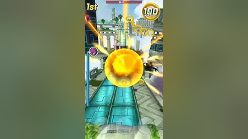 Sonic Forces: Speed Battle (iPhone 7 +) Gameplay - Espio the Chameleon - Sky Sanctuary: Ancient Isl