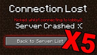 We Crashed this Pay-to-win Minecraft Server 5 TIMES! - Mine Jordyn