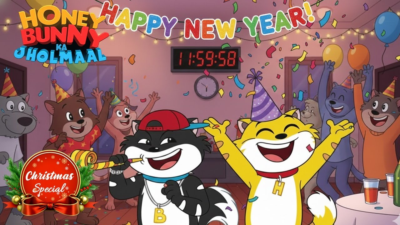 Christmas Special | হানি বানির নতুন বছরের পার্টি | Honey Bunny Gags In Bangla