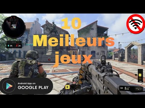 TOP 10 MEILLEURS  JEUX DE TIR  HORS-LIGNE   SUR ANDROID & IOS #tigred