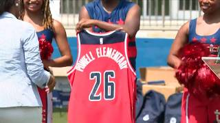 Washington Wizards help students heading back to school with tip off events