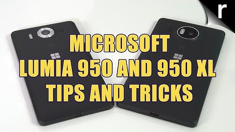Microsoft Lumia 950 and 950 XL tips and tricks: Getting started with Win 10