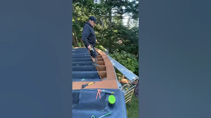 How To Waterproof A Deck: Installingreturnbladders. #drdecks #shorts #construction #deckconstruction