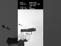 SUPER SLOW MOTION: Shooting pistol converted to full auto