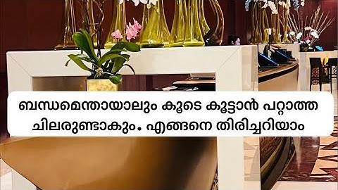 ബന്ധങ്ങളെ എങ്ങനെ തിരിച്ചറിയാം   ഞാൻ ആദ്യമായി ഇന്നലെ അല്ല കണ്ടന്റ് ചെയ്തത്