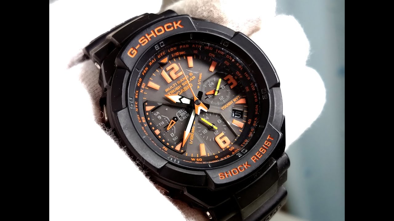 G Shock GWBAER review   YouTube