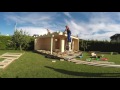 Welches ist der einfachste Weg ein hölzernes Gartenhaus zu bauen?