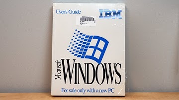 An IBM Copy of Windows 3.1 (plus some Thrift Store Finds)