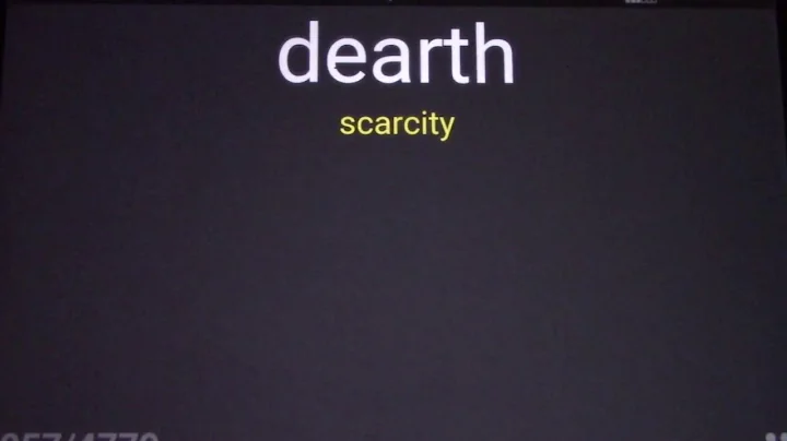 4700 GRE English Vocabulary Words - part 2