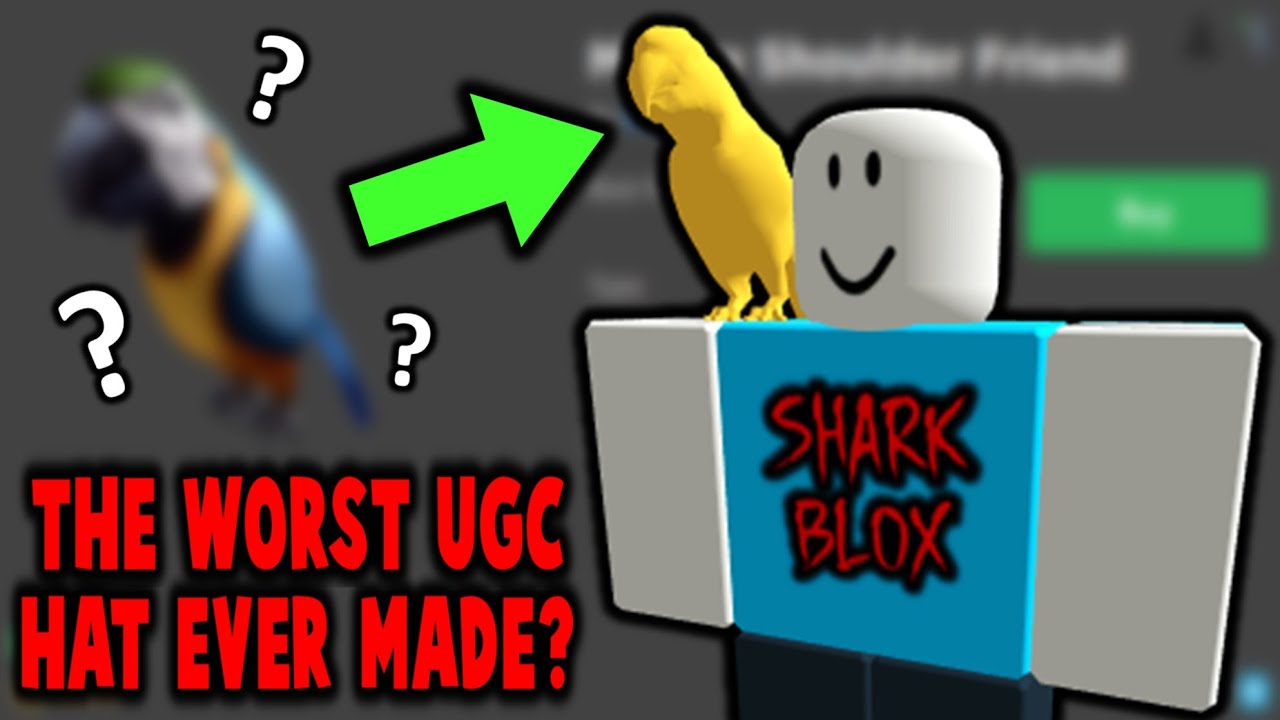 This Roblox Youtuber Just Made The Worst Ugc Hat Ever Youtube