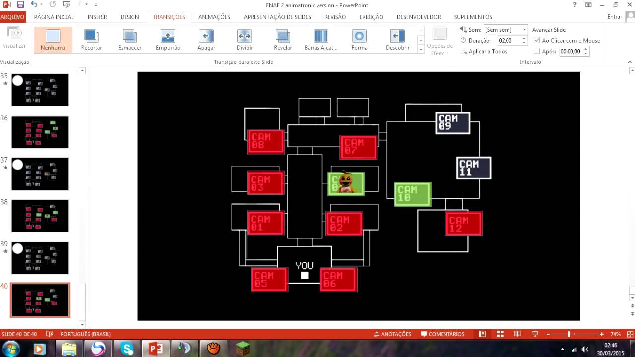fnaf 2 animatronic version power point speed building how to make games in powerpoint
