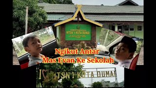 Mtsn Dumai Danish Ikut Mas Evan Antar Tugas Sekolah 