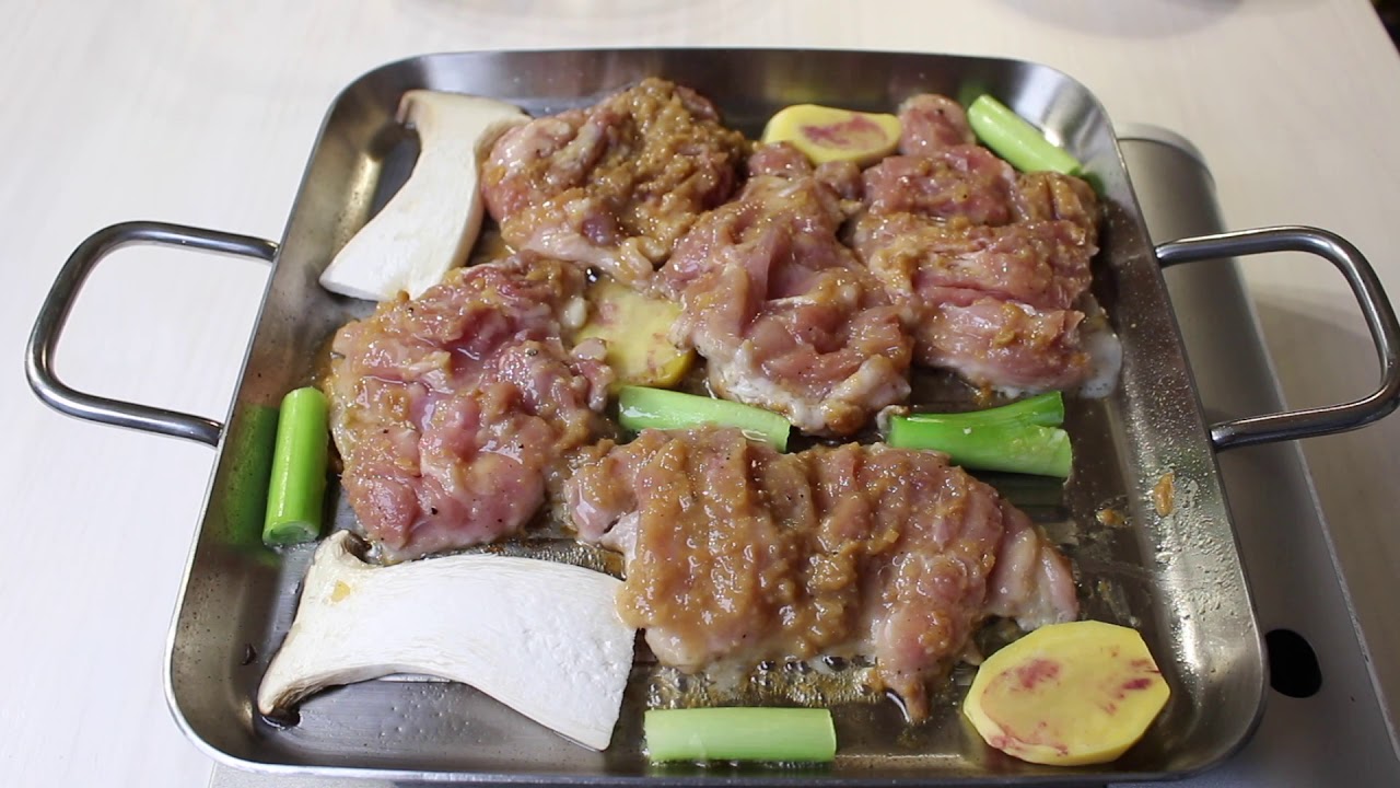 ♥엄마표요리_된장마늘닭구이/Mother's Cooking Grilled Soybean Paste Garlic Chicken