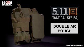 5.11 Tactical 5.56mm M4 バンジーカバー ダブルマガジンポーチ
